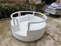 Carrousel électrique souple Ensembles de divertissement pour enfants Aire de jeu Aire de jeux intérieure Soft Play Business avec portes blanches