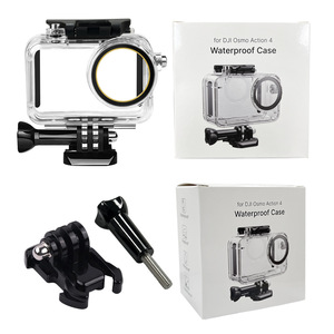 Waterproof Underwater Diving Housing Cover for DJI OSMO Action 4 Protection Shell Box Sport <b>Camera</b> Accessories for Action 5pro - Product Image 1