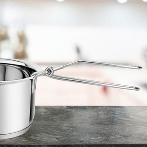 Pince en acier inoxydable de qualité supérieure de 20 cm pour une utilisation professionnelle en cuisine et en service - Product Image 2