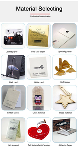 Barato logotipo personalizado impresión zapatos Etiqueta <span class=keywords><strong>de</strong></span> <span class=keywords><strong>ropa</strong></span> etiqueta 3D hueco papel grueso cartón colgante <span class=keywords><strong>ropa</strong></span> etiqueta - Product Image 5