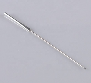 Manche de Tube en Aluminium petit couteau à <span class=keywords><strong>aiguille</strong></span> paquet de 100 pièces par boîte avec Tube de guidage - Product Image 5
