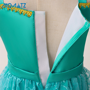 Costume de robe pour filles, <span class=keywords><strong>mille</strong></span> <span class=keywords><strong>et</strong></span> une nuits, Aladdin, lampe magique, cosplay, performance, robe de princesse Jasmine, ensemble deux pièces - Product Image 3