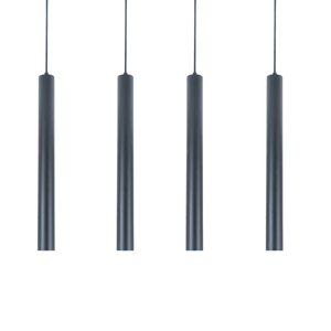 <span class=keywords><strong>Lampadario</strong></span> in Alluminio KAWELL Lighting, 5W, <span class=keywords><strong>Nero</strong></span>, <span class=keywords><strong>a</strong></span> Testa Singola, Tubo Lungo Sospeso, Lampada <span class=keywords><strong>a</strong></span> <span class=keywords><strong>Sospensione</strong></span> Rotonda - Product Image 1