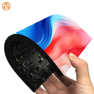 Hot Selling Customized P4 Indoor OutdoorFlexible LED Video <b>Wall</b> <b>Display</b> Screen Special Shape Soft Module P4 Circle Led Screen P4 - Product Image 3