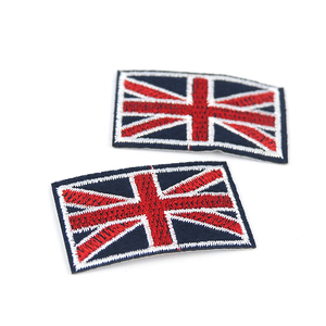 Tùy chỉnh polyester thêu <span class=keywords><strong>c</strong></span>á<span class=keywords><strong>c</strong></span> bản vá lỗi <span class=keywords><strong>c</strong></span>ờ <span class=keywords><strong>c</strong></span>á<span class=keywords><strong>c</strong></span> bản vá lỗi hoodie áo treo thêu vá - Product Image 2