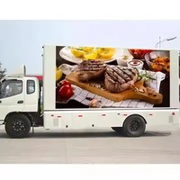 Pantalla LED de Alta Luminosidad para Exteriores de 5000 cd a Todo Color P5P4, Remolque de Publicidad Móvil con Pantalla LED Montada en Camión, Garantía de 3 Años