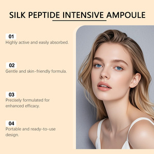 Ampoule d'essence de peptides de soie pour le visage, collagène pour la peau, adoucissante, hydratante, rafraîchissante - Product Image 3