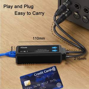Adaptateur de sortie analogique AVIO <span class=keywords><strong>Dante</strong></span> 2 canaux, 44,1, 48, 96 kHz / 24 bits, alimenté par PoE, contrôlé par <span class=keywords><strong>Dante</strong></span>, Plug and Play - Product Image 5