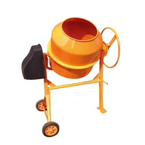 CE Approved Factory Supplier Mini Electric Petrol Engine Diesel Engine Portable Cement Concrete Mixer With Two Wheels