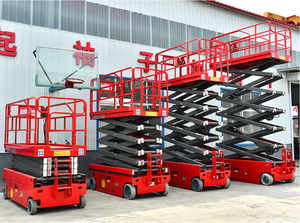 Elevadores de tijera de nuevo diseño para construcción, 6, 8, 10, 12 y 14m, alimentados por electricidad, en stock - Product Image 3