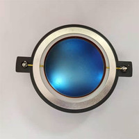 Diaphragme de remplacement de tweeter bleu de 3 pouces pour accessoires de haut-parleur de pilote de compression