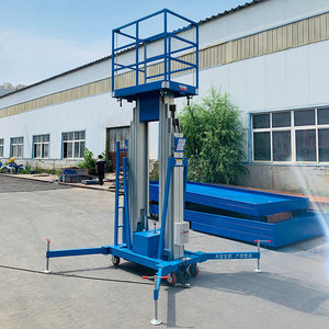 6-20m Portable Vertical Mast Hydraulic Man Lift <b>Aluminum</b> <b>Platform</b> for Aerial <b>Working</b> SJL <b>Aluminum</b> <b>Platform</b> Lift SJL - Product Image 5