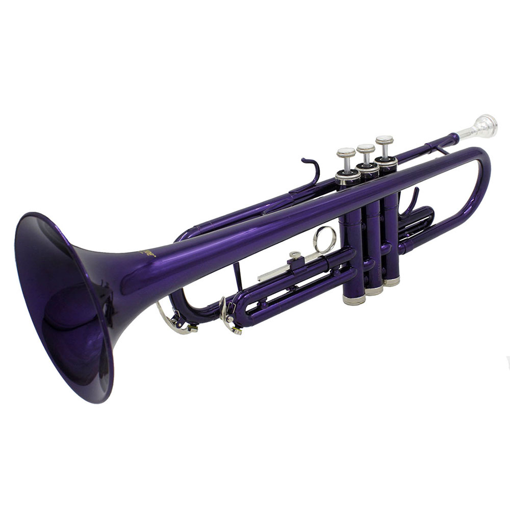 トランペット　銀　SLADE　未使用品 SLADEプロフェッショナルOEM管楽器カラーBbベースフラット