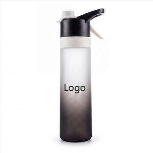 Bouteille d'eau de sport Tritan 700 ml avec bouchon à charnière, sans BPA, portable, pour les voyages en plein air, design minimaliste unisexe - Product Image 5