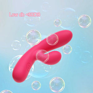 LILO Vibrator Silikon Cair Berkualitas Tinggi Bentuk Kelinci untuk Stimulasi Titik G, Alat Bantu Masturbasi Wanita untuk Kenikmatan Seksual - Product Image 4