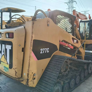 Chargeurs d'occasion CAT 277C skid-steers fabriqués au JAPON moteur CAT d'origine 4.5 tonnes 246C 246D - Product Image 1