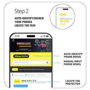 Estuche Protector de Pantalla de 4 Capas Dzcolors, Apto para Tiendas Offline, Estuche Mágico de Alta Calidad para Todos los Modelos de Protectores de Pantalla - Product Image 6