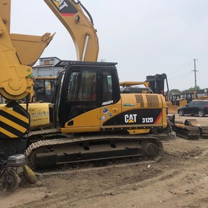 Offre Spéciale! Bon état et design original utilisé CAT 12 tonnes 312D Caterpillar Crawler Excavator Prix de la machine de terrassement - Product Image 5