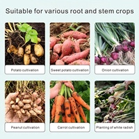 Pot de culture de pommes de terre durable de 7 gallons en tissu PE, pot de jardinage avec trappe d'accès et poignées, sac de culture de légumes