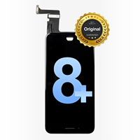 Vente en gros 8 Plus Original LCD changement nouveau couvercle en verre avant numériseur noir et blanc écran de remplacement d'affichage pour iPhone
