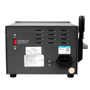 Estación <span class=keywords><strong>de</strong></span> Retrabajo <span class=keywords><strong>de</strong></span> Aire Caliente SUGON 8630 Pro con Pantalla Digital, Herramienta <span class=keywords><strong>de</strong></span> Reparación <span class=keywords><strong>para</strong></span> Desoldar BGA y SMD en PCB <span class=keywords><strong>de</strong></span> Cámaras, <span class=keywords><strong>Pistola</strong></span> <span class=keywords><strong>de</strong></span> <span class=keywords><strong>Calor</strong></span> Profesional - Product Image 6