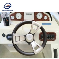 Kit de volants de bateau en fibre de carbone en plastique marin authentique pour bateau