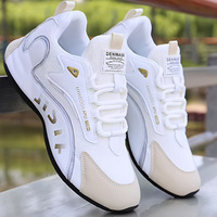 Chaussures de course pour hommes, dessus en mesh, semelle intermédiaire en PU, semelle extérieure en PVC, toutes saisons