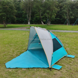 Tente de plage extérieure UPF50+ Protection solaire Portable Pliable 2-3 personnes <span class=keywords><strong>Camping</strong></span> en bord de mer Ombre UV Légère en polyester - Product Image 3
