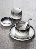 Bol à dessert, crème glacée, céréales, noix et riz, style nordique, écologique, fait main, en porcelaine, résistant au lave-vaisselle, peint à la main