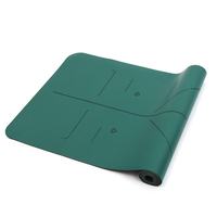 Tapis de yoga antidérapant en PU, écologique, 5 mm, logo personnalisé, caoutchouc naturel, vente en gros XKE Pilates 1830x680 mm, couleur personnalisée