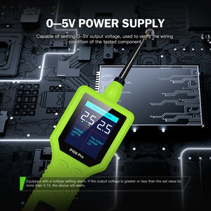 Testeur de circuit électrique pour voiture et camion Topdiag P100 Pro Power <span class=keywords><strong>Scan</strong></span> 12V 24V, sonde de test de batterie de voiture, outil automobile, testeur de moto - Product Image 6