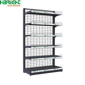 Exhibidor de Góndola Cuadrado de 4 Niveles Highbright, Base de Metal, para Promociones, para Supermercado - Product Image 6