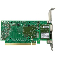 Tarjeta de Red con Chip X-5, Interfaz PCIe 3.0 X16, QSFP28, Puerto Único, 100GbE, Piezas de Computadora MCX555A-ECAT