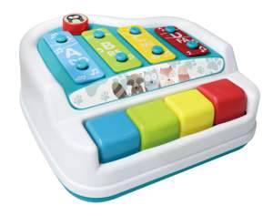 MILI Lighting Juego de micrófonos musicales Juguete de plástico Karaoke MICROFONO con micrófono Melodías de iluminación y efectos de sonido - Product Image 5