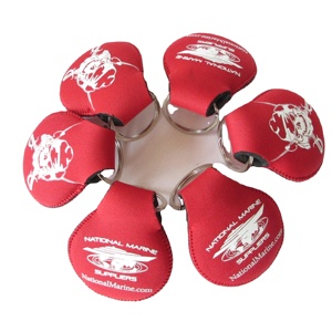 Neoprene Round Ball Floating <b>Keyring</b> for Marine Boating Yachting Sailing Surfing Keychain Key <b>Rings</b> Water Sports Accessory - Product Image 6