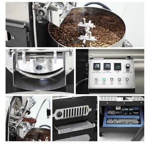 Tostador de Granos de Cacao Dongyi de 12 kg, 15 kg y 20 kg, Tostador de Café de Aire Caliente, Máquina Tostadora <span class=keywords><strong>Industrial</strong></span> para la <span class=keywords><strong>Venta</strong></span> - Product Image 6