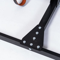 Équipement BDSM Cadre en Croix sur Pied, Outil d'Entraînement SM Alternatif pour Couple Adulte, Mobilier de Chambre de Contrainte pour Adultes