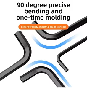 Schwarzes neunteiliges Industriequalität Sechskant-Gehärtetes Steckschlüssel- und Schraubendreher-Set für Fahrradreparatur-Zubehör - Product Image 4