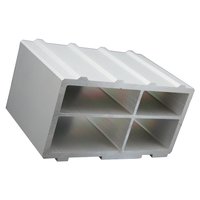 Perfil de Extrusión de Aluminio Industrial para Máquina de Corte Láser, Viga de Aluminio CNC