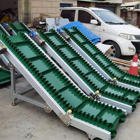 JiaBao, Fabricante Chino OEM, Cinta Transportadora Inclinada Industrial Eléctrica de PVC Personalizada, Duradera, con Velocidad Ajustable 1