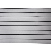 Tapis de sol antidérapant pour bateau en EVA, gris clair, pour yacht et marine
