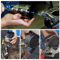 Kits d'outils de réparation pour le nettoyage et la précontrainte des rainures et l'assemblage des segments de piston du moteur automobile