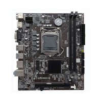 Motherboard Gaming murah H110 Ddr4 lga1151, motherboard soket mendukung kartu grafis Gaming tinggi
