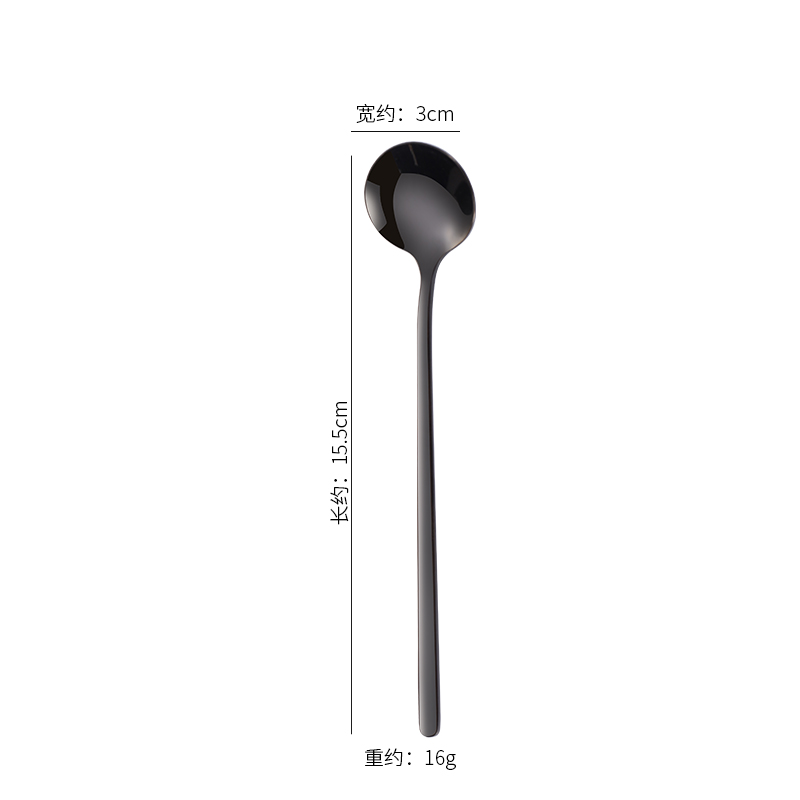 Black-304SS de 15cm