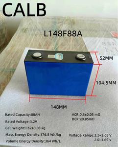 เซลล์แบตเตอรี่ลิเธียมไอออนแบบปริซึม calb 3.2V 90AH 118Ah 130Ah 147Ah 197Ah 210Ah 54Ah 280Ah ฟอสเฟต - Product Image 4