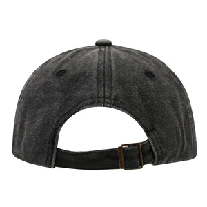 Soft Top Retro Washed Baseball Cap Unisex Cotton Yarn Adjustable Vintage Sunshade Breathable Four Seasons - Product Image 3