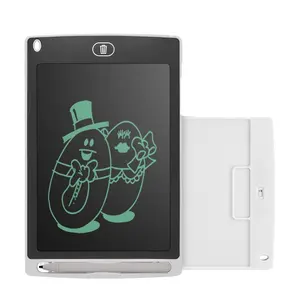 Tablet mainan anak, notebook graffiti anak-anak 8.5 inci LCD menulis dan menggambar digital