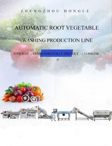 เครื่องปอกผลไม้อัตโนมัติสายการแปรรูปมันฝรั่งหวานสดแครอทหัวหอมมะม่วงมะนาวทำความสะอาดคุณสมบัติการคัดแยก - Product Image 6