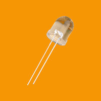 10mm Bullet DIP Led Diode avec Lentille Claire de l'Eau