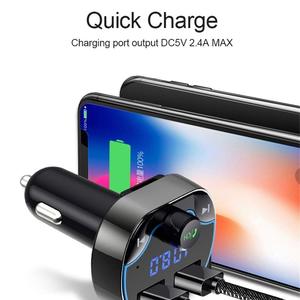 <span class=keywords><strong>2023</strong></span> HG Offre Spéciale T24 Bluetooth Lecteur Réduction Du Bruit Mains Libres Noir Transmetteur FM Support U Disque TF Carte Chargeur pour Voiture - Product Image 5